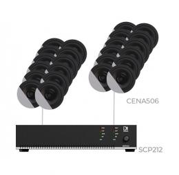 Комплект стельової акустики Audac CANTO5.24I (24 x CENA506 + SCP212)