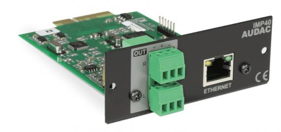 Фото Модуль інтернет-радіо з технологією SourceCon Audac IMP40 для програвача XMP44