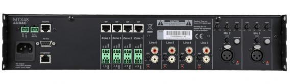 Фото Передпідсилювач Audac MTX48