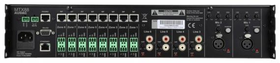 Фото Передпідсилювач Audac MTX88