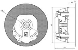 Стельовий динамік Audac CELO5