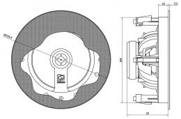 Стельовий динамік Audac CELO6I