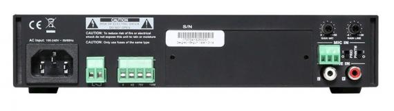 Фото Трансляційний підсилювач потужності Audac COM108