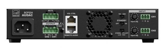 Фото Трансляційний підсилювач потужності Audac SCP224