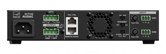 Фото Трансляційний підсилювач потужності Audac SCP230