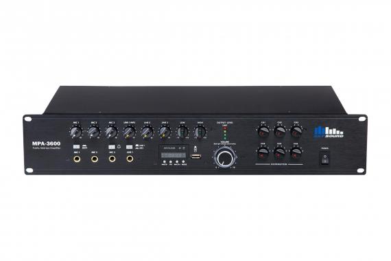 Фото Трансляційний підсилювач потужності SKY SOUND MPA-3600 (6-ZONE)
