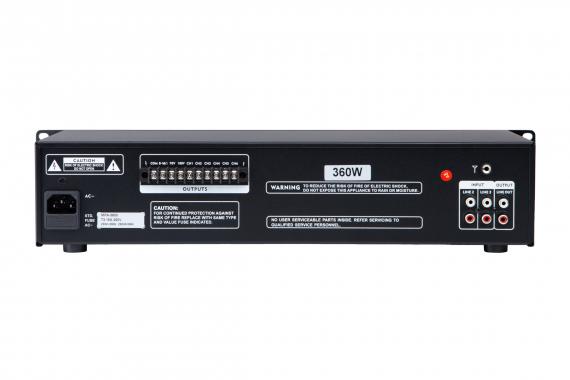 Фото Трансляційний підсилювач потужності SKY SOUND MPA-3600 (6-ZONE)