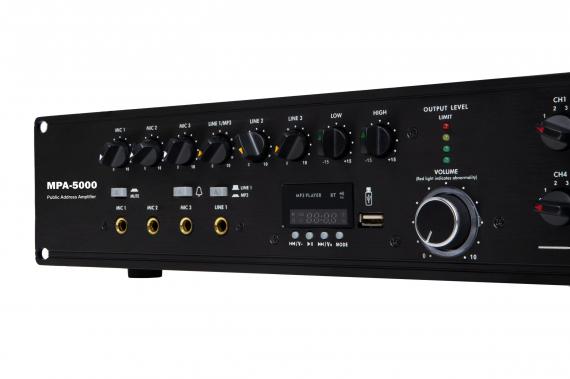 Фото Трансляційний підсилювач потужності SKY SOUND MPA-5000 (6-ZONE)