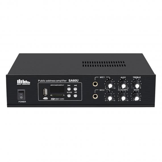 Фото Трансляційний підсилювач потужності SKY SOUND SA-60U BLACK