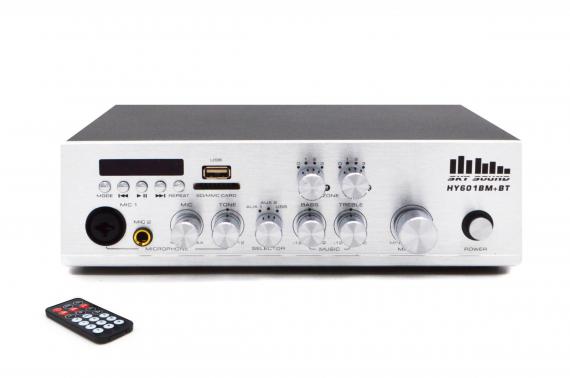 Фото Трансляційний підсилювач SKY SOUND HY-601MB+BT (2-ZONE/2*60W)