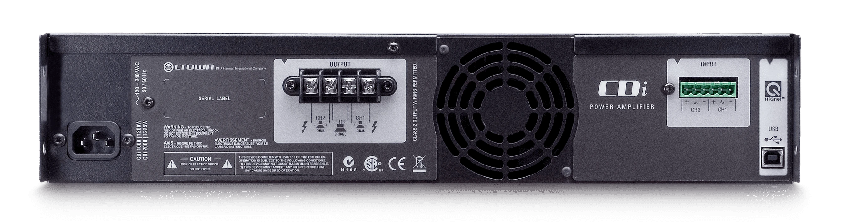 Підсилювач Crown CDi1000 (220-240V)