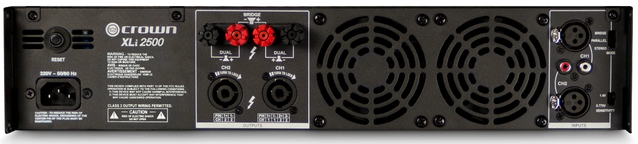 Підсилювач Crown XLi2500