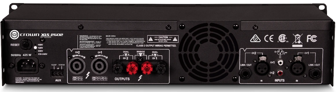 Підсилювач Crown XLS2502