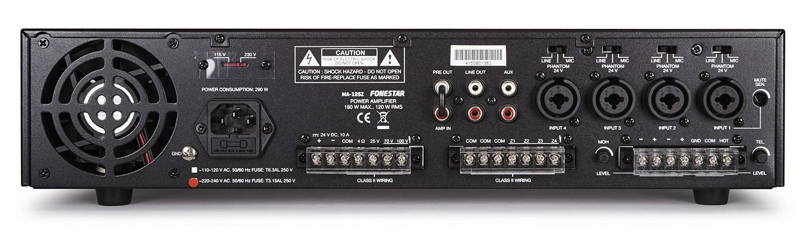 Трансляційний підсилювач Fonestar MA-125Z