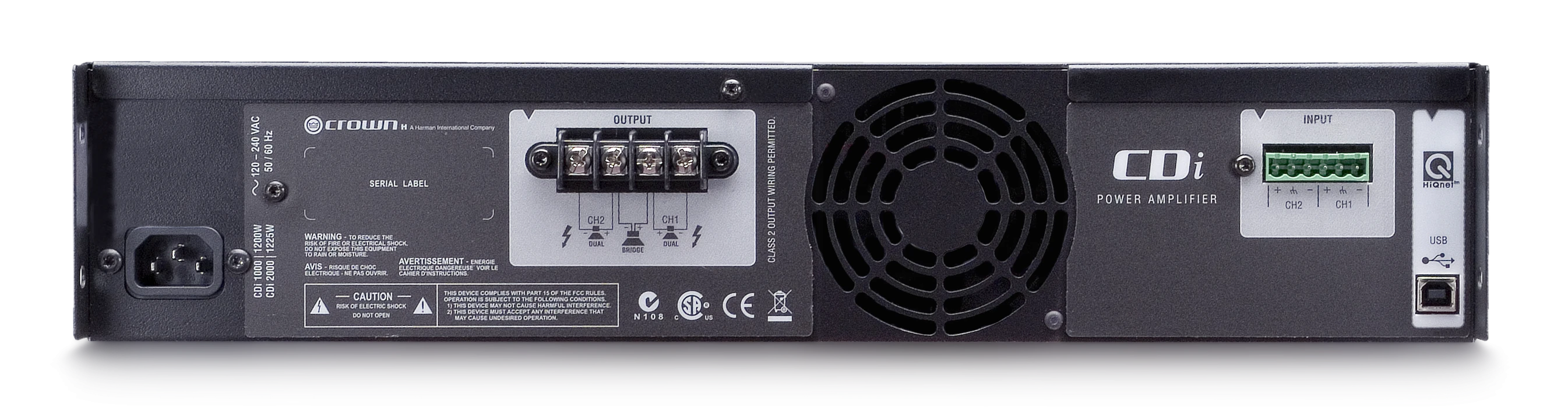 Підсилювач Crown CDi DriveCore 2|1200 (EU)