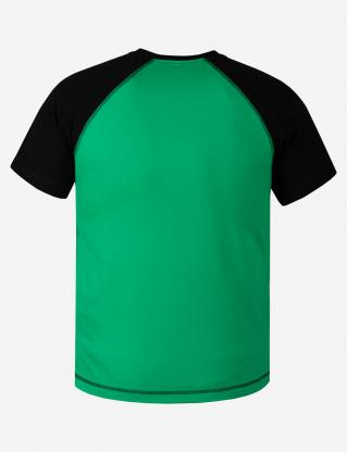 T-shirt INSIGHT WALKER green/black - Photo 2