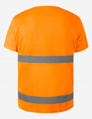 Футболка сигнальна INSIGHT FLASH 2.0 помаранчева hi-viz - Фото 2