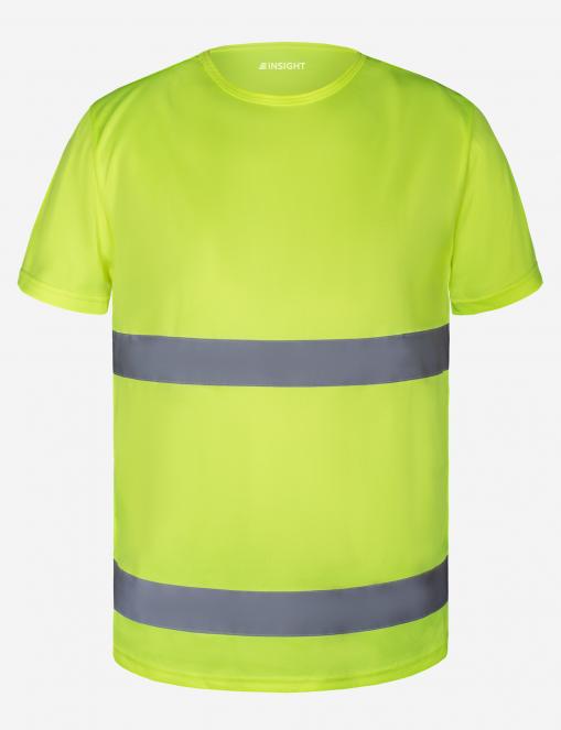 Signal T-Shirt INSIGHT FLASH yellow hi-viz - Photo 1