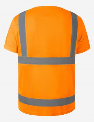 Футболка сигнальна INSIGHT FLASH PLUS 2.0 помаранчева hi-viz - Фото 2