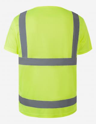 Signal T-Shirt INSIGHT FLASH Plus yellow hi-viz - Photo 2