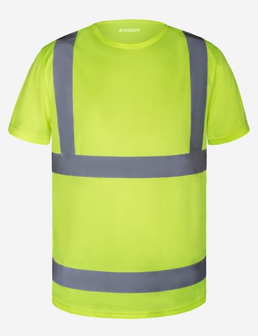 Signal T-Shirt INSIGHT FLASH Plus yellow hi-viz - Photo 1