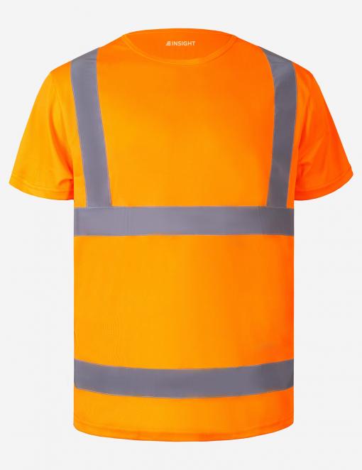 Signal T-Shirt INSIGHT FLASH Plus orange hi-viz - Photo 1