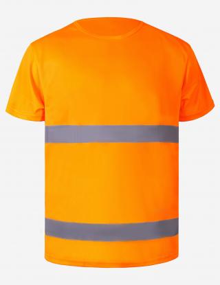 Signal T-Shirt INSIGHT FLASH orange hi-viz - Photo 1