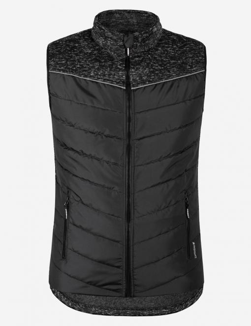 Insulated vest INSIGHT JACKSON black/black melange - Photo 1