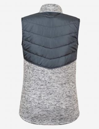 Women’s insulated vest INSIGHT JASMINE gray/gray melange - Photo 2