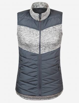 Women’s insulated vest INSIGHT JASMINE gray/gray melange - Photo 1