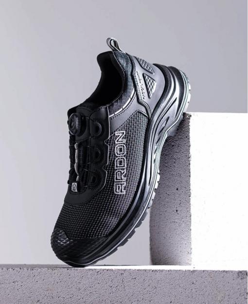 Кросівки робочі ARDON BRICK LOW NEO S3S ESD чорні - Фото 6