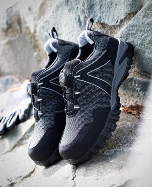 Кросівки робочі ARDON BRICKLOW S3 чорно-сірі - Фото 6