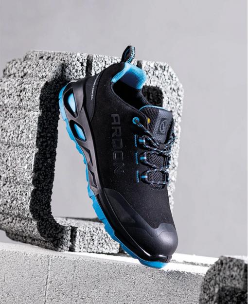 Кросівки робочі ARDON BRIMIC О2 ESD чорно-блакитні - Фото 6