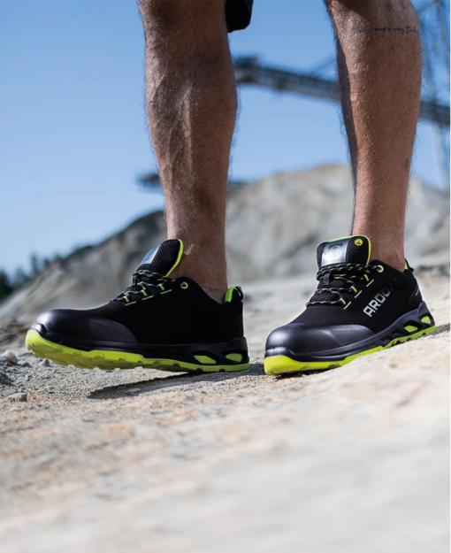 Кросівки робочі ARDON BRIMIC S3 чорно-салатові - Фото 7