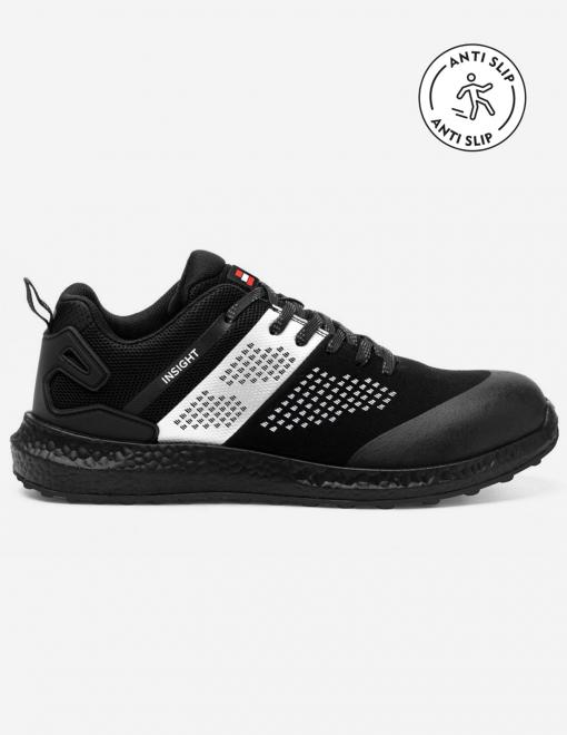 Кросівки робочі INSIGHT BURTON LOW S1P SRC чорні - Фото 1