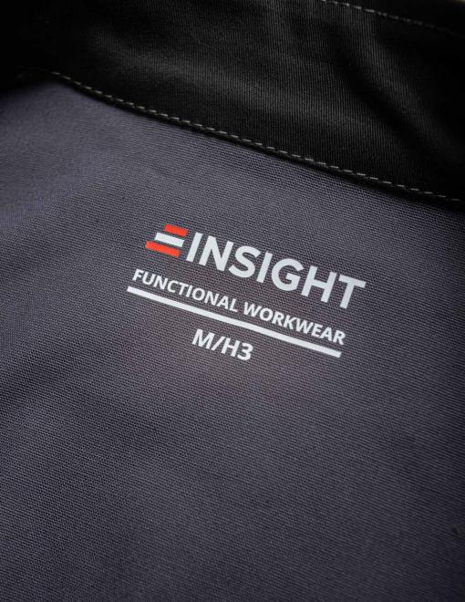 Куртка жіноча робоча INSIGHT BROOKLYN сірий/чорний - Фото 8
