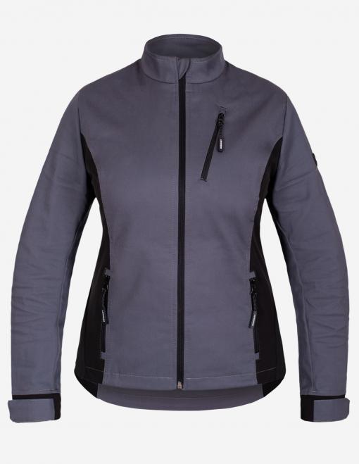 Куртка жіноча робоча INSIGHT BROOKLYN сірий/чорний - Фото 1