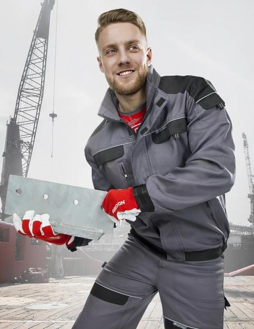 Куртка робоча ARDON Cool Trend сіро-чорна - Фото 3