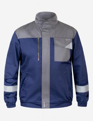 Work jacket INSIGHT ANTISTAT dark blue/gray - Photo 1