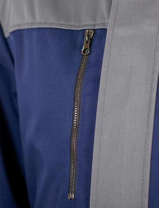 Work jacket INSIGHT ANTISTAT dark blue/gray - Photo 4