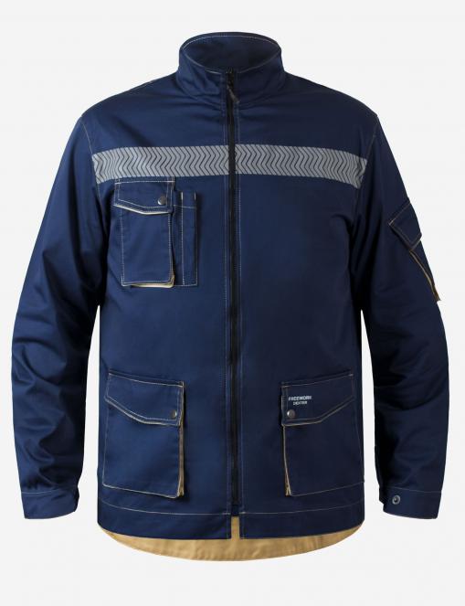 Work jacket INSIGHT DEXTER NEW blue-beige - Photo 1