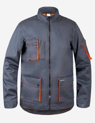 Work jacket INSIGHT DEXTER gray-orange - Photo 1