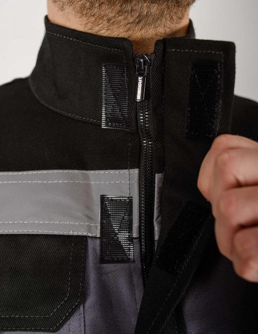 Work jacket INSIGHT HOLDEN 2.0 dark gray/black - Photo 3