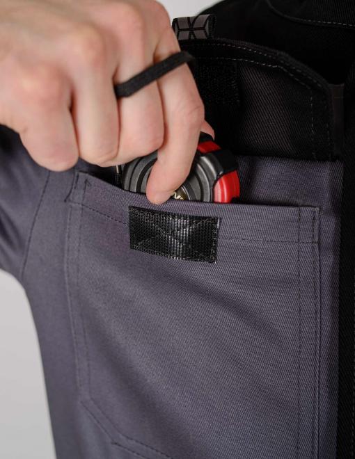 Work jacket INSIGHT HOLDEN 2.0 dark gray/black - Photo 4