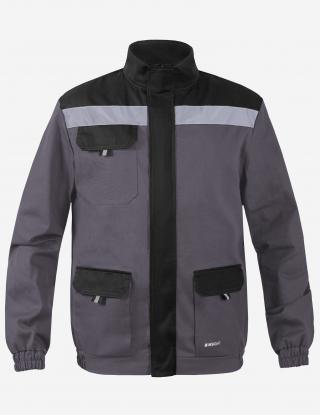 Work jacket INSIGHT HOLDEN gray-black - Photo 1