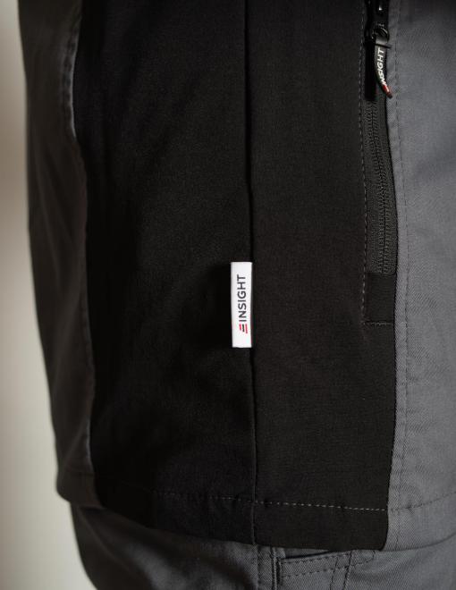 Work jacket INSIGHT SAYMON gray/black - Photo 7