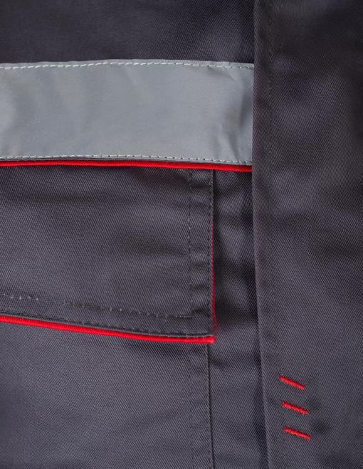 Куртка робоча INSIGHT SPECIAL темно-сіра - Фото 3