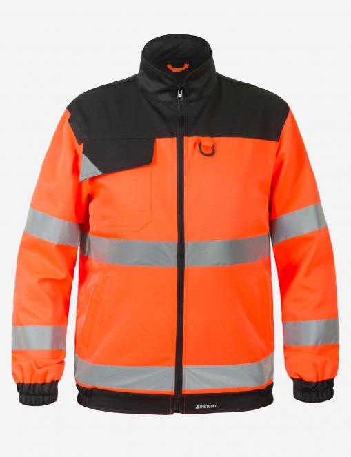 Signal jacket INSIGHT FLASH orange-black - Photo 1