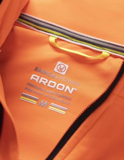 Куртка софтшел ARDON CITYCONIC помаранчева Hi-Viz - Фото 5
