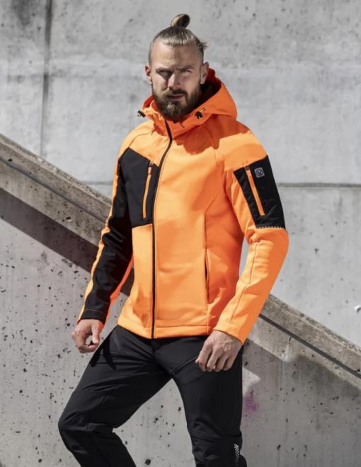 Куртка софтшел ARDON CITYCONIC помаранчева Hi-Viz - Фото 3